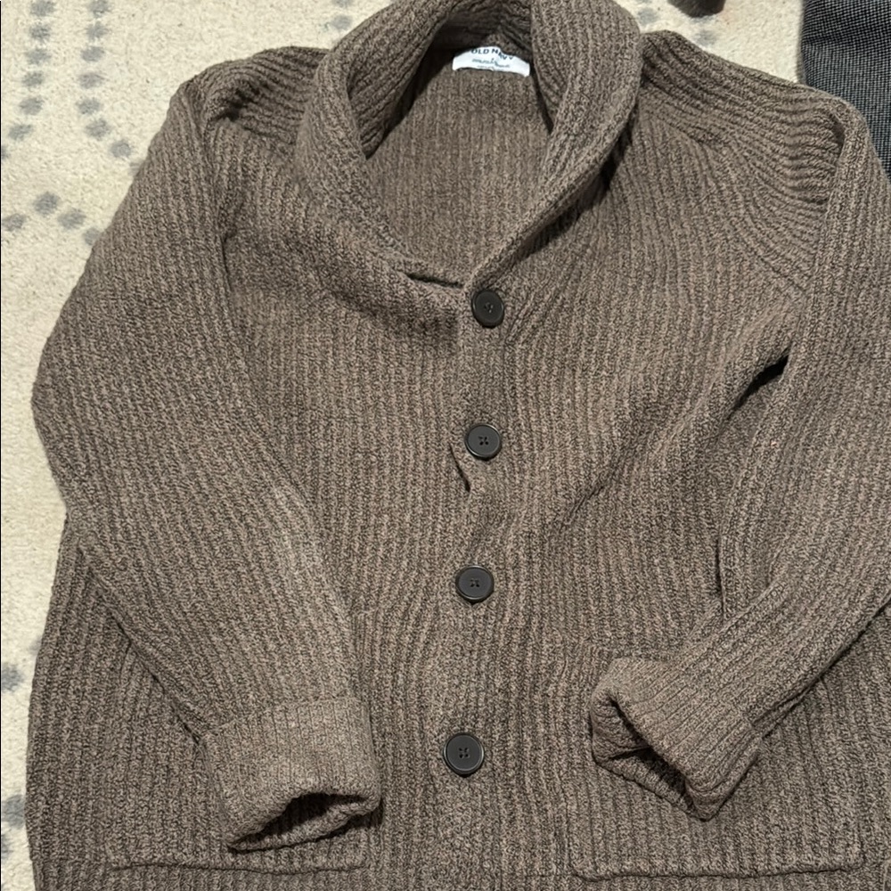 Old Navy Taupe Knit Sweater